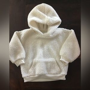 Old Navy Teddy Pullover Hoodie 2T
